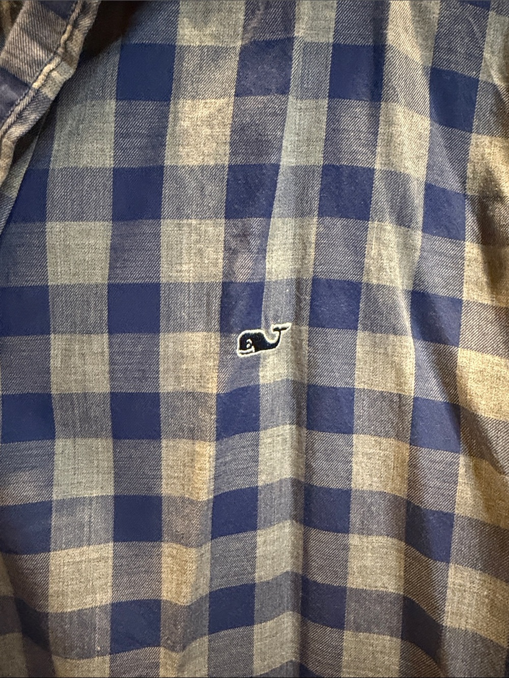 Vineyard Vines Blue and White Check Button-Down Shirt - Picture 2 of 5